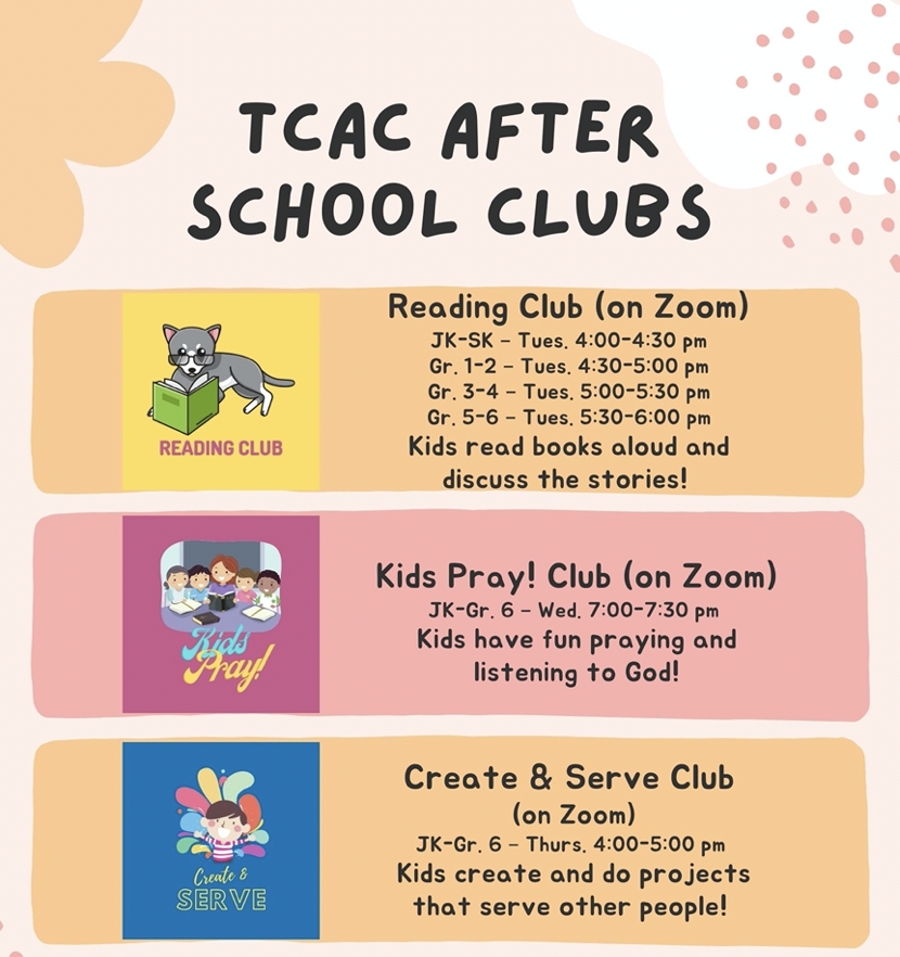 TCAC After School Clubs