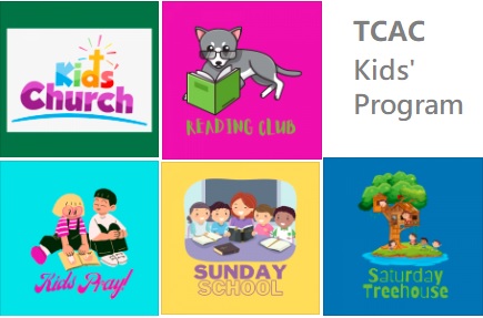 TCAC Kids Programs banner